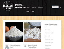 Tablet Screenshot of be-gluten-free.com